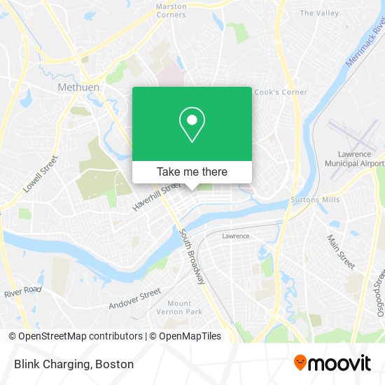 Blink Charging map