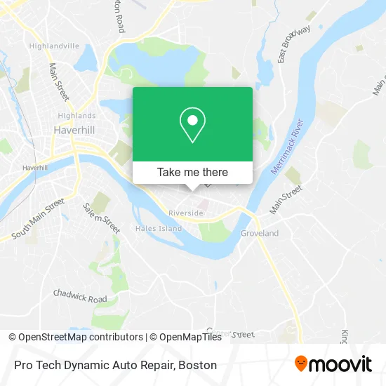 Pro Tech Dynamic Auto Repair map