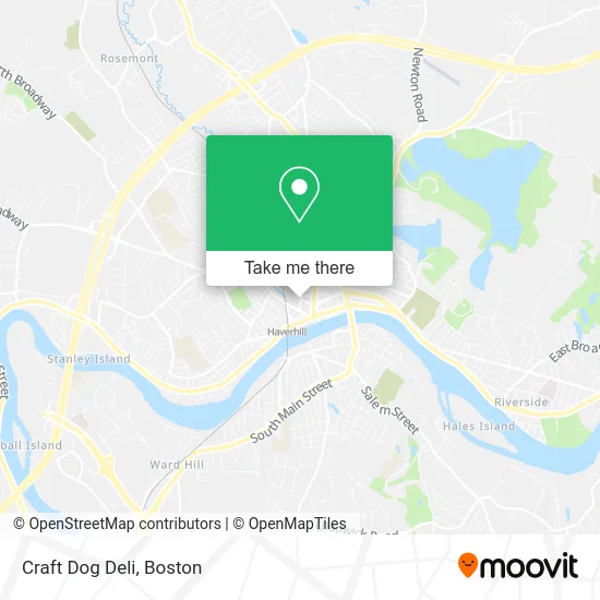 Craft Dog Deli map