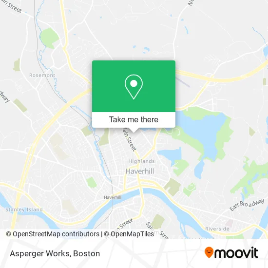 Asperger Works map