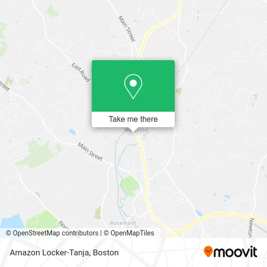 Amazon Locker-Tanja map