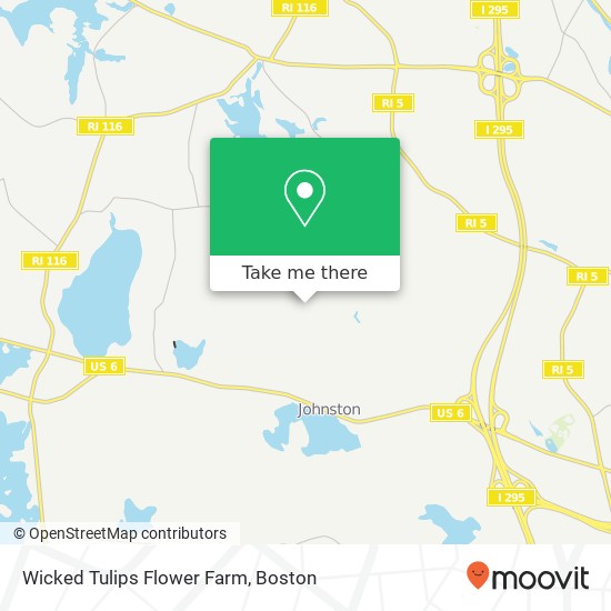 Mapa de Wicked Tulips Flower Farm