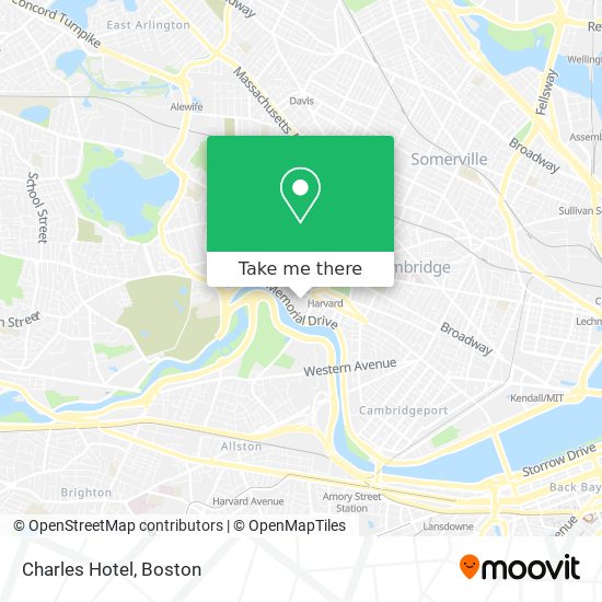Mapa de Charles Hotel