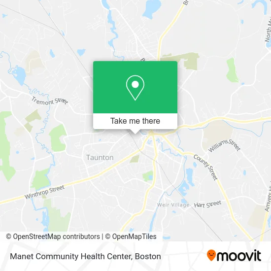 Manet Community Health Center map