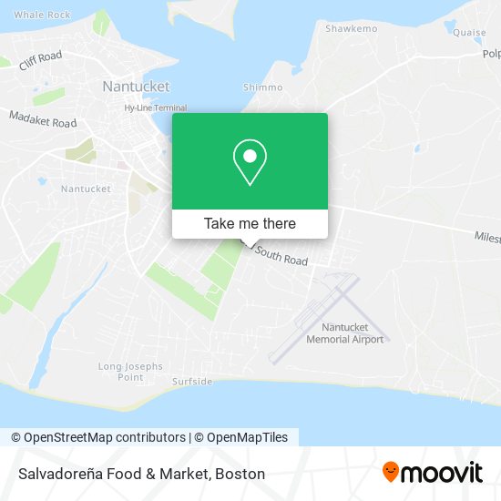 Mapa de Salvadoreña Food & Market