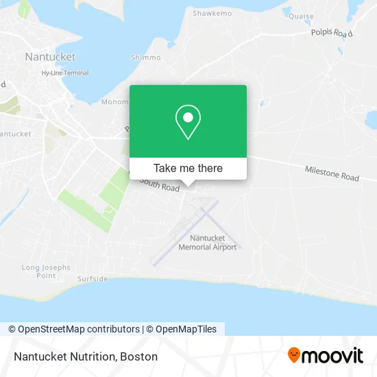 Nantucket Nutrition map
