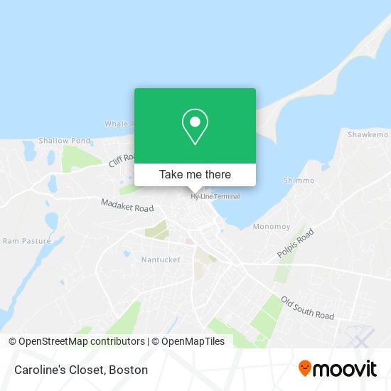 Mapa de Caroline's Closet