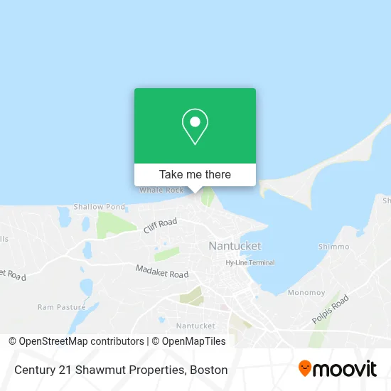 Century 21 Shawmut Properties map