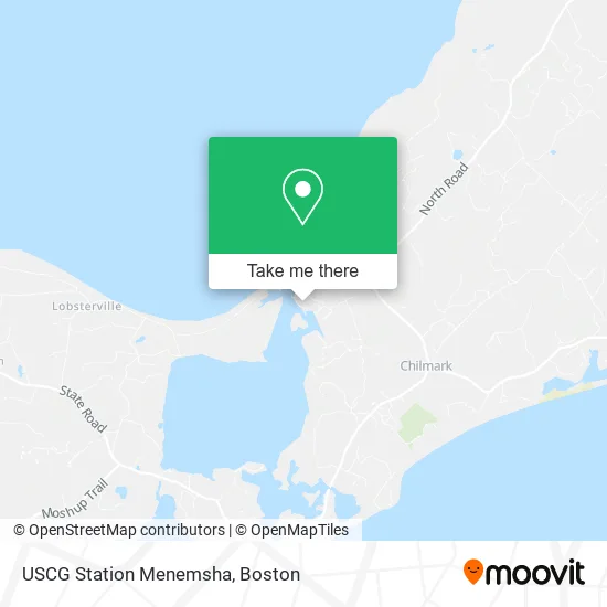 USCG Station Menemsha map