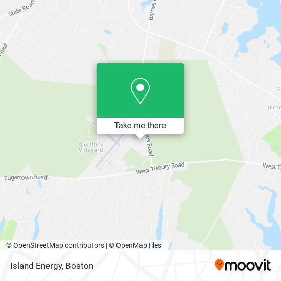 Island Energy map