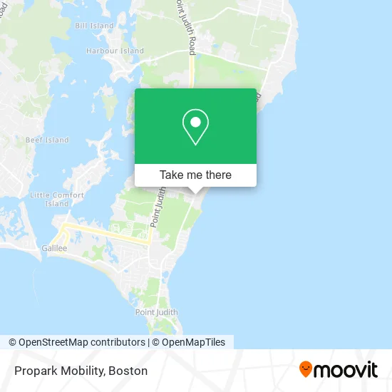 Propark Mobility map