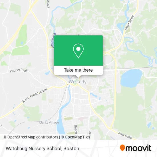 Watchaug Nursery School map