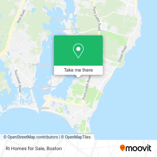 Ri Homes for Sale map