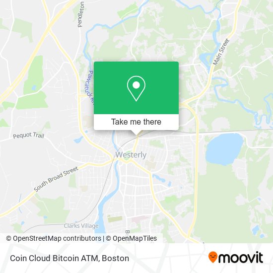 Coin Cloud Bitcoin ATM map