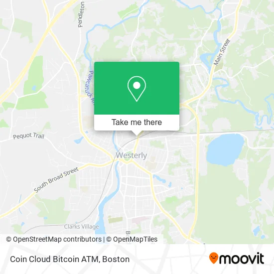 Coin Cloud Bitcoin ATM map