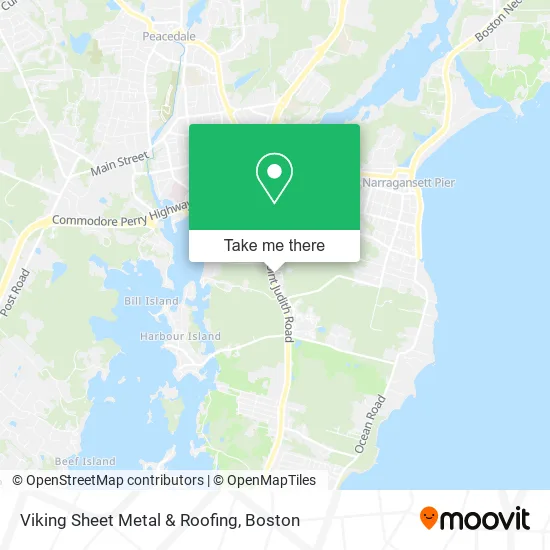 Mapa de Viking Sheet Metal & Roofing