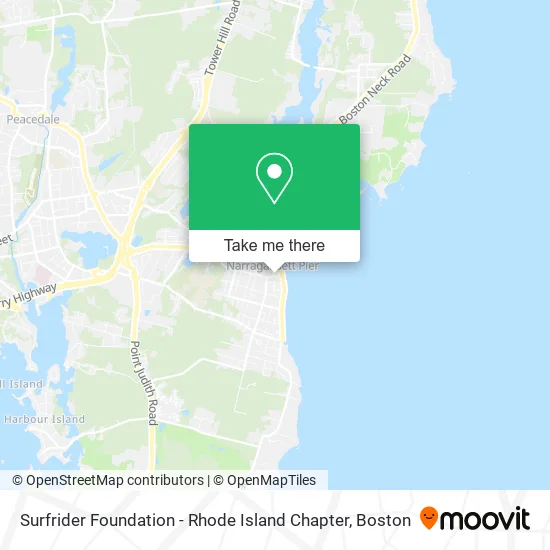 Surfrider Foundation - Rhode Island Chapter map