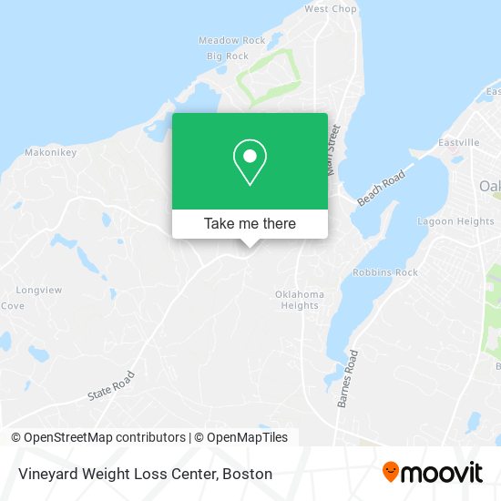 Vineyard Weight Loss Center map