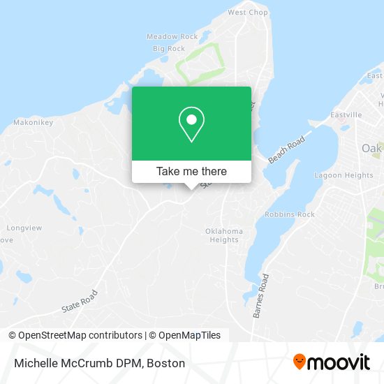 Michelle McCrumb DPM map