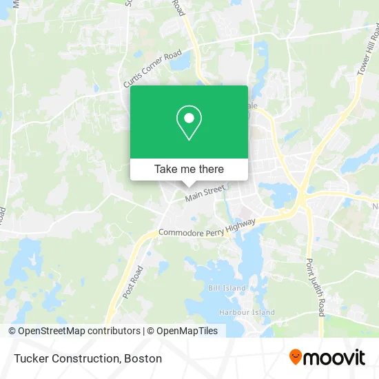 Tucker Construction map