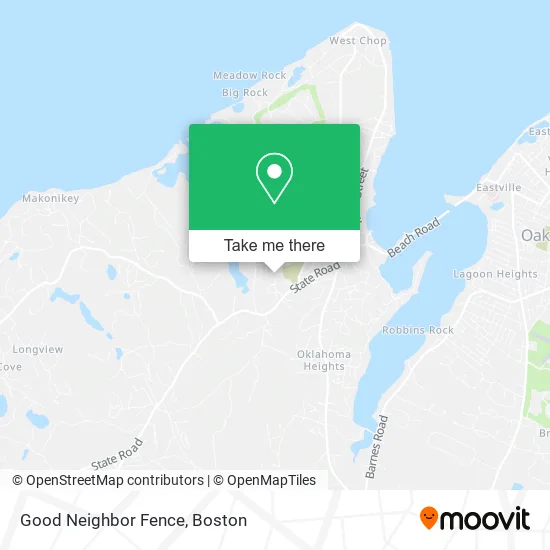 Good Neighbor Fence map