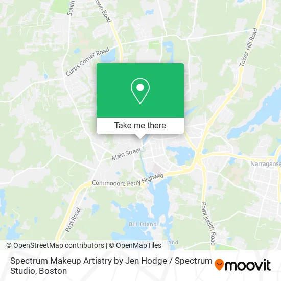 Spectrum Makeup Artistry by Jen Hodge / Spectrum Studio map