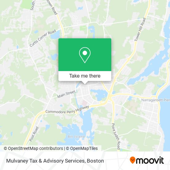 Mulvaney Tax & Advisory Services map