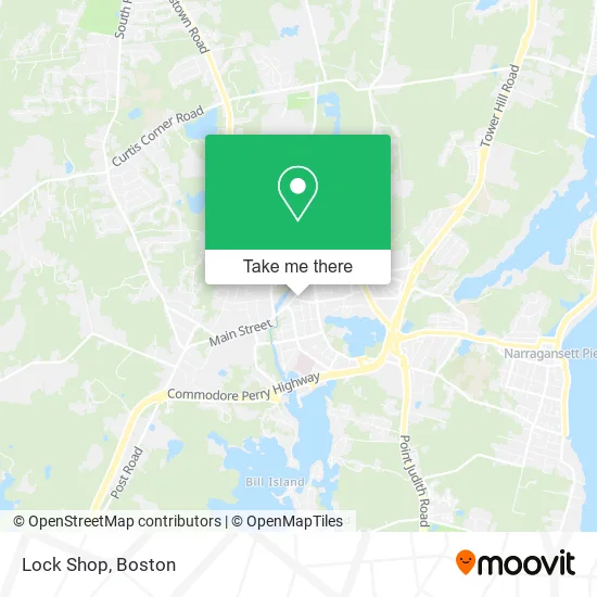 Mapa de Lock Shop