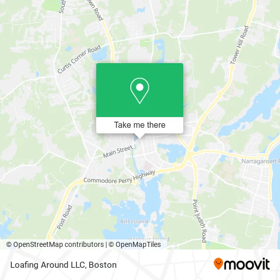 Loafing Around LLC map