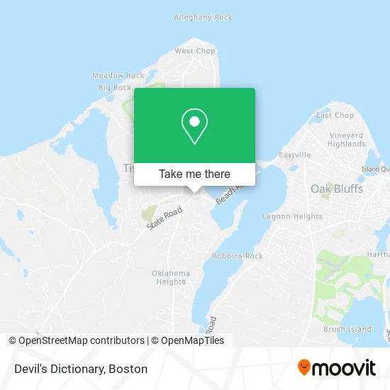 Devil's Dictionary map