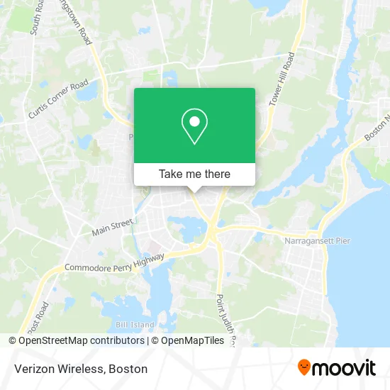 Verizon Wireless map