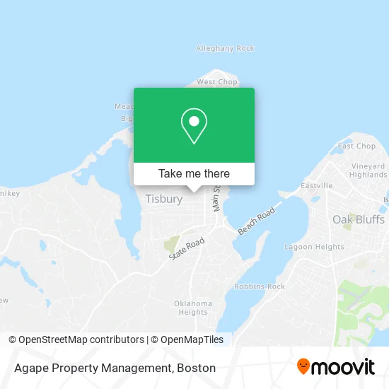 Agape Property Management map