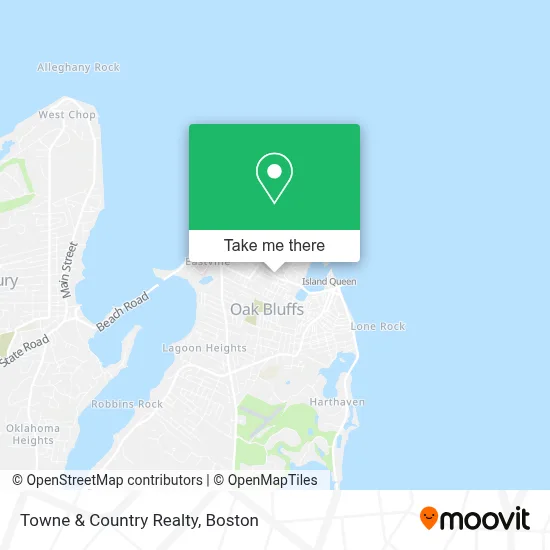 Towne & Country Realty map