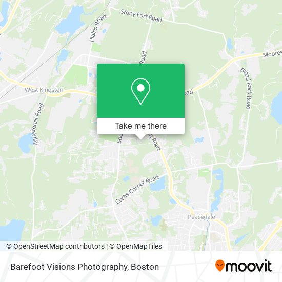 Barefoot Visions Photography map