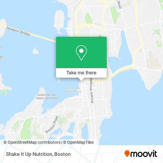 Shake It Up Nutrition map