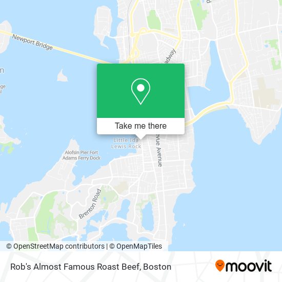 Mapa de Rob's Almost Famous Roast Beef