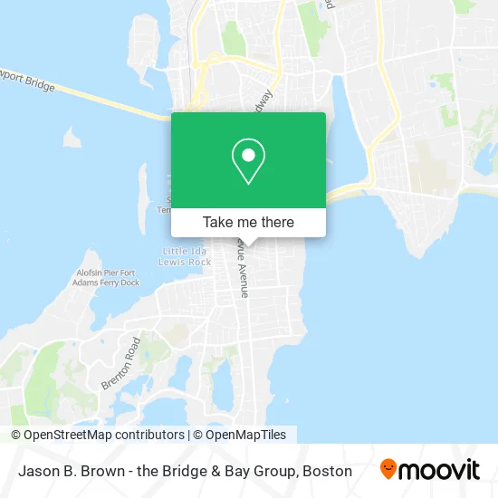 Jason B. Brown - the Bridge & Bay Group map