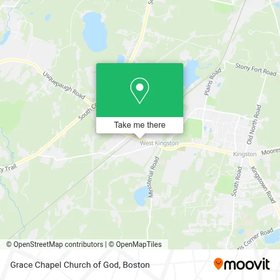 Grace Chapel Church of God map