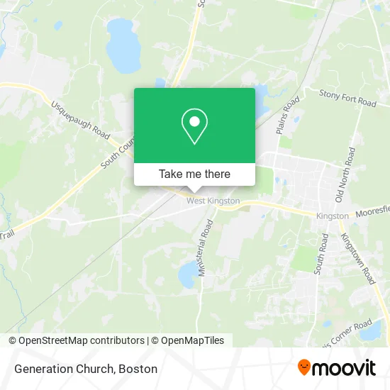 Generation Church map