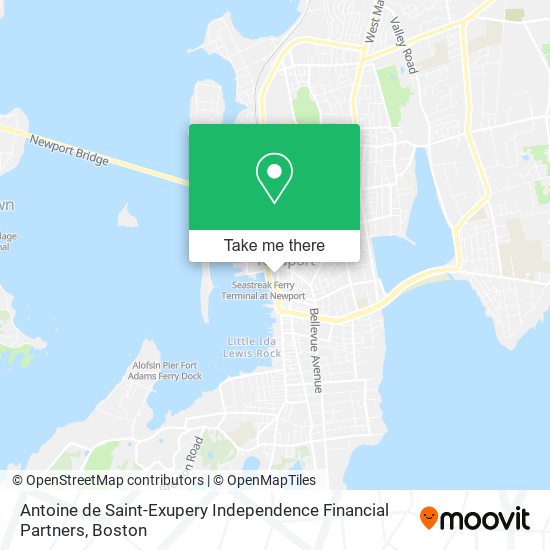 Antoine de Saint-Exupery Independence Financial Partners map