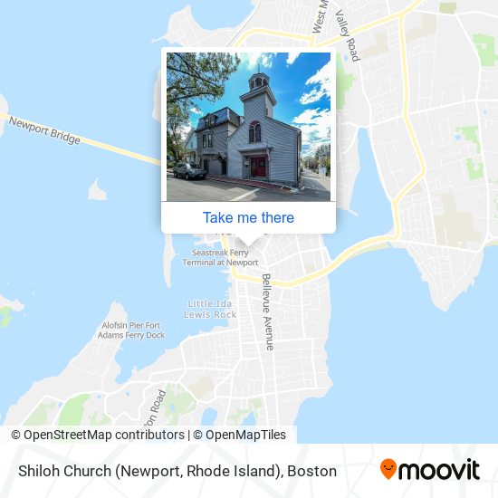 Shiloh Church (Newport, Rhode Island) map