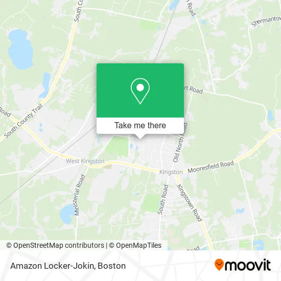 Amazon Locker-Jokin map