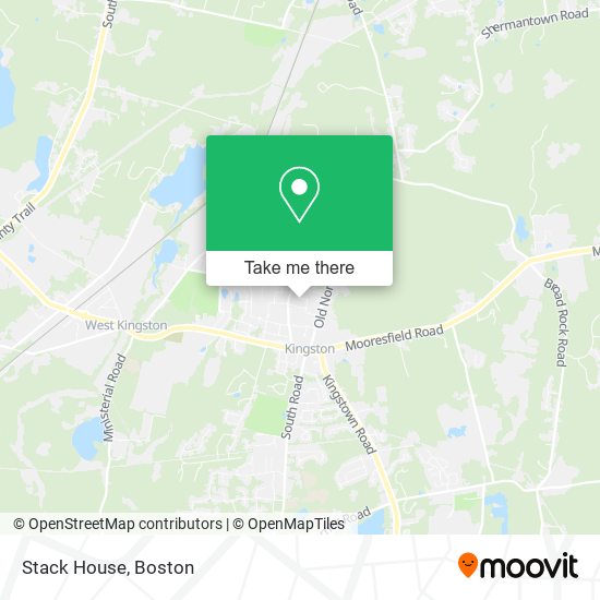 Mapa de Stack House