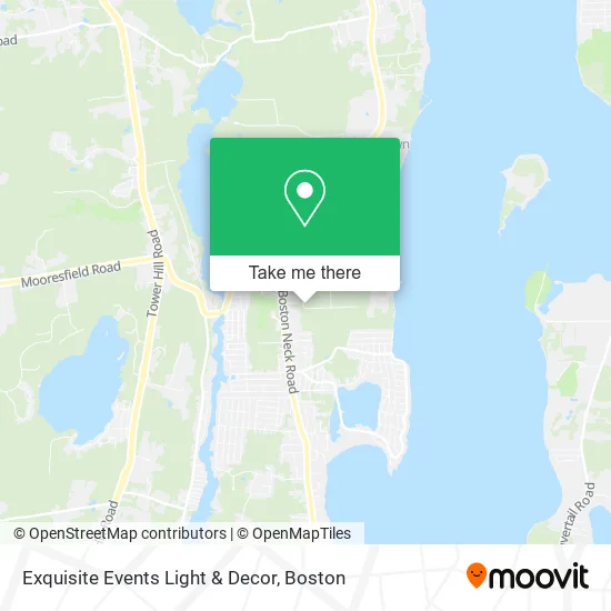 Exquisite Events Light & Decor map
