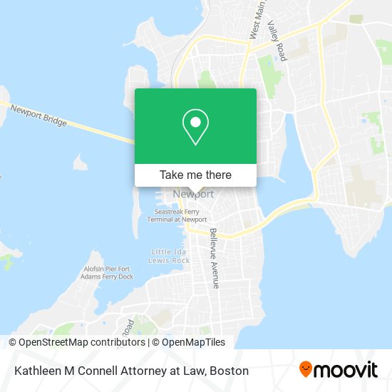 Mapa de Kathleen M Connell Attorney at Law