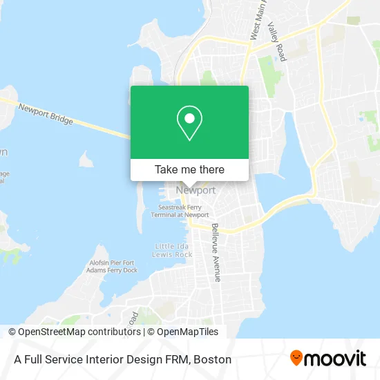 A Full Service Interior Design FRM map