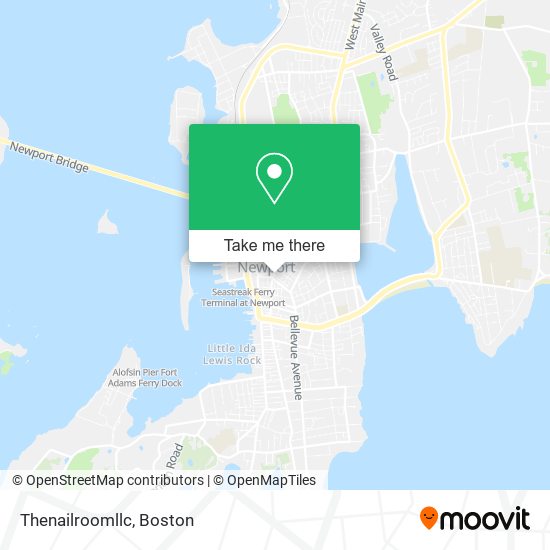 Thenailroomllc map