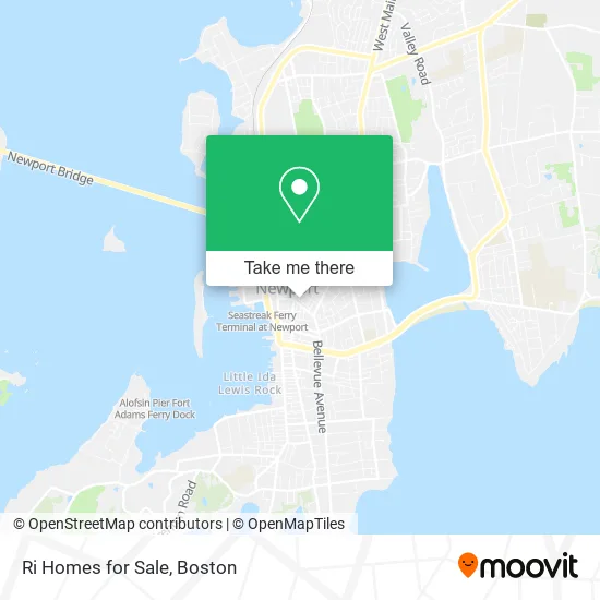 Ri Homes for Sale map