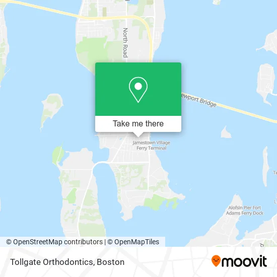 Tollgate Orthodontics map