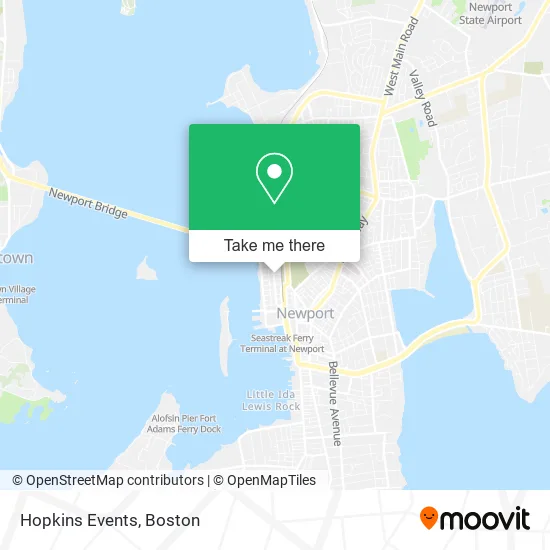 Hopkins Events map